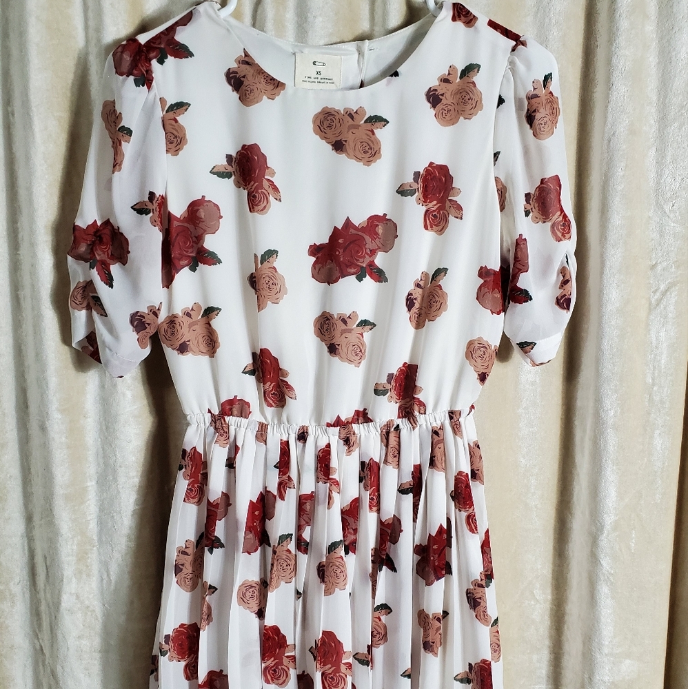 Anthropologie Floral dress